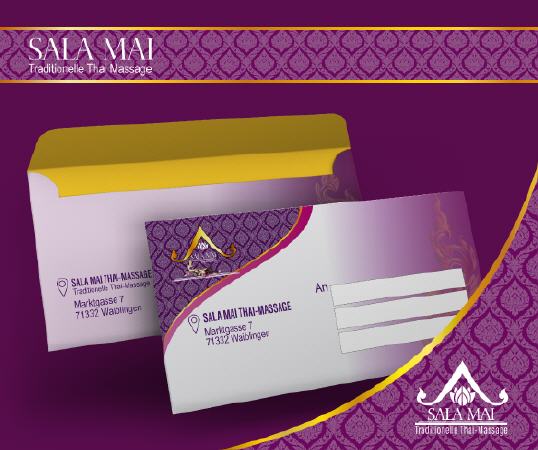 Gutschein Umschlag -SALA MAI Thai-Massage